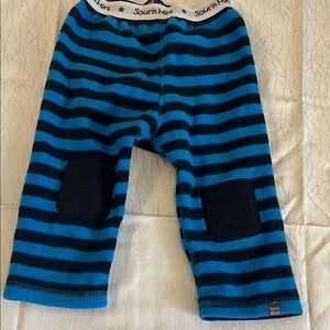 Blue Striped Kids Sweatpants
